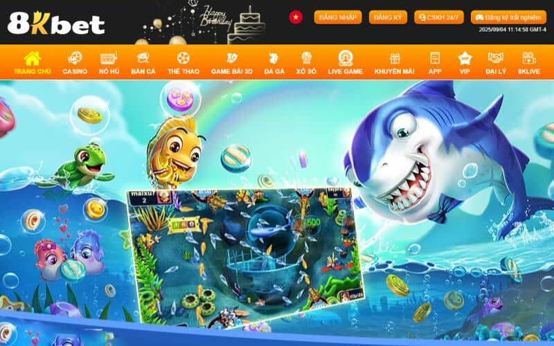 Sân chơi bắn cá trực tuyến với đồ họa vô cùng sắc nét Sân chơi bắn cá trực tuyến với đồ họa vô cùng sắc nét